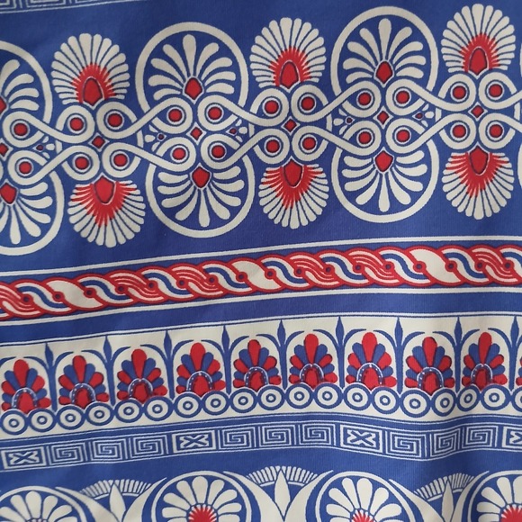 J. Mclaughlin Women's Size XL Dress Nicola Crete Brocade Striped Knee Length - Picture 8 of 14